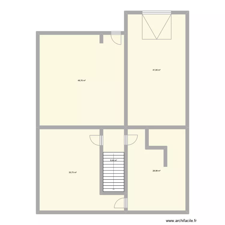 Matt. Plan de 5  et 161 m²
