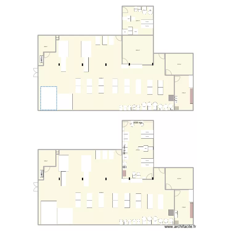 CFA Hilaire. Plan de 