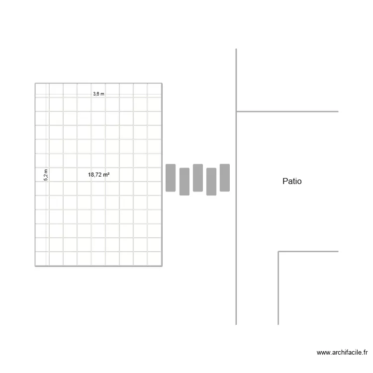 Plaine_des_Cafres. Plan de 6  et 20 m²