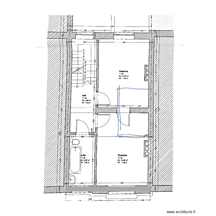 St Gilles Chee Woo 229 - 3ieme etage. Plan de 0 pièce et 0 m2