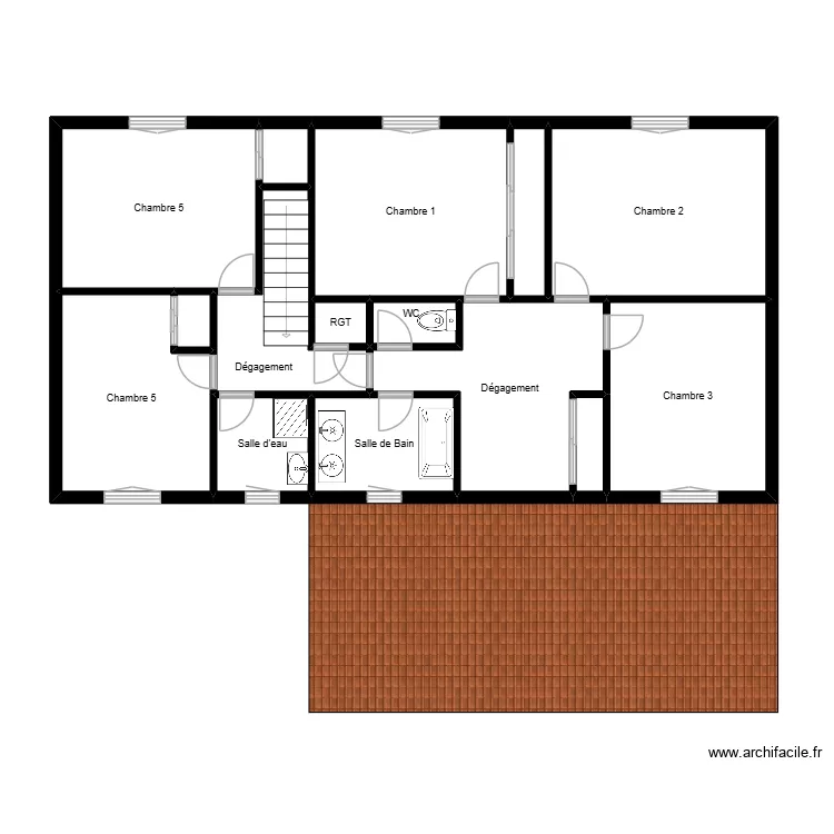 18 CERDES 42410 CHAVANAY. Plan de 22  et 169 m²