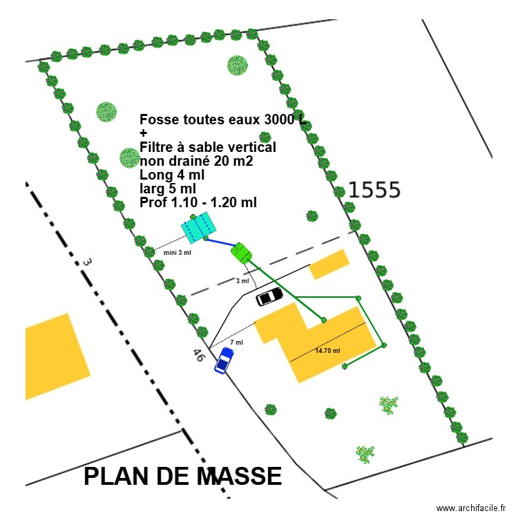 Perisse. Plan de 0 pièce et 0 m2