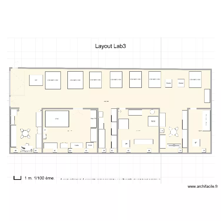 Layout Test lab 3. Plan de Layout Test lab 3. Plan de