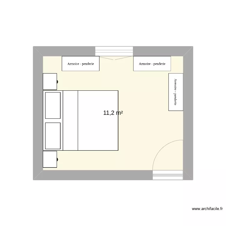 chambre 1. Plan de chambre 1. Plan de