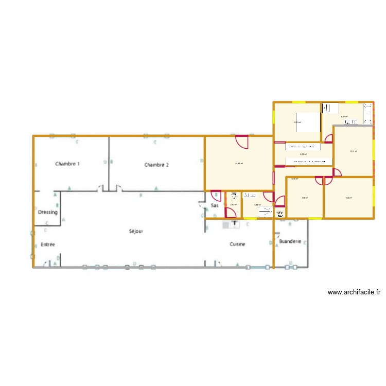 Andernos. Plan de 0 pièce et 0 m2