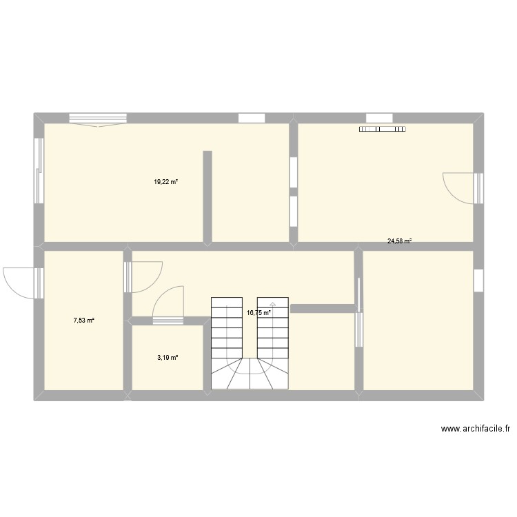 rez-de-chaussee. Plan de 0 pièce et 0 m2