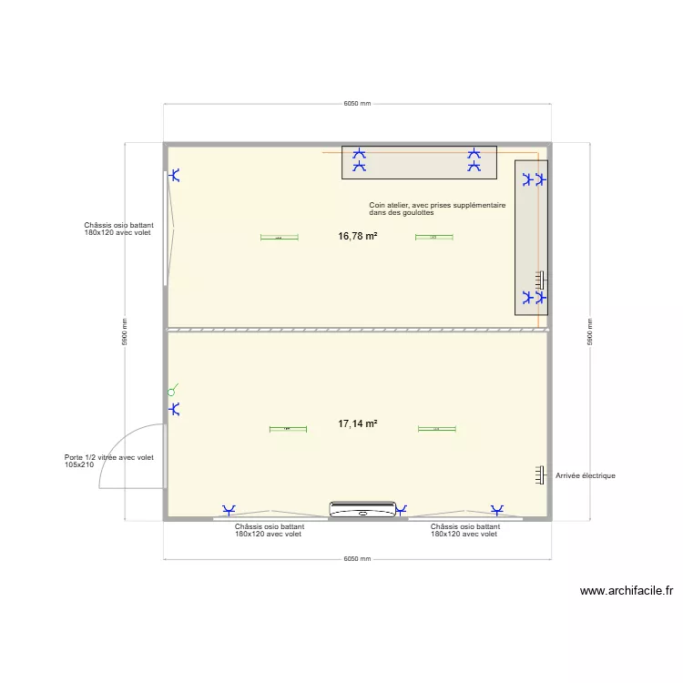 Assemblage Farniente. Plan de 