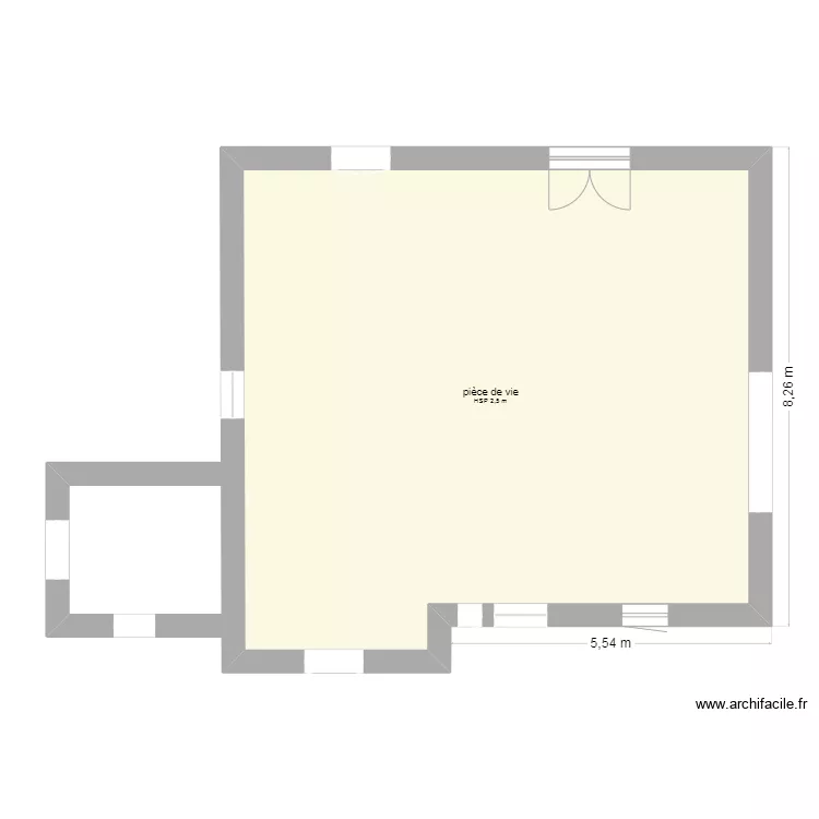 maison. Plan de maison. Plan de