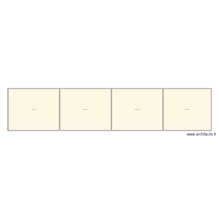 plan 2. Plan de 4 pièces et 136 m2