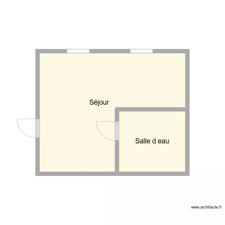 2412 LE LONG N&deg;2. Plan de 