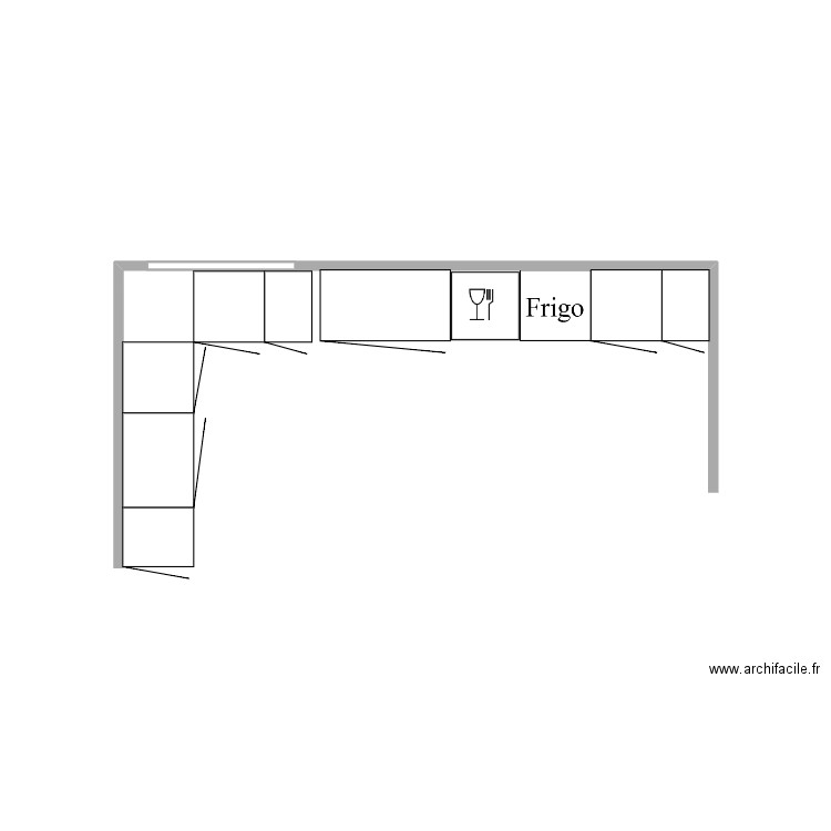 Cuisine X. Plan de 0 pièce et 0 m2