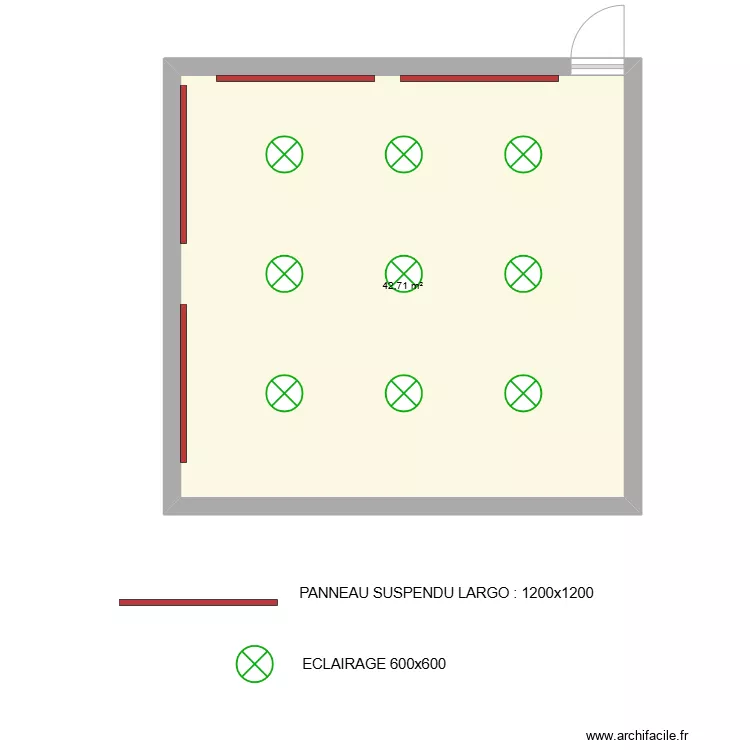 SALLE STRAVINSKY - CONSERVATOIRE. Plan de SALLE STRAVINSKY - CONSERVATOIRE. Plan de
