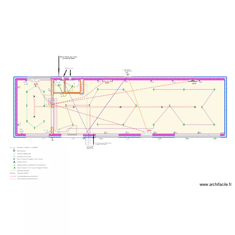 Magasin social. Plan de Magasin social. Plan de