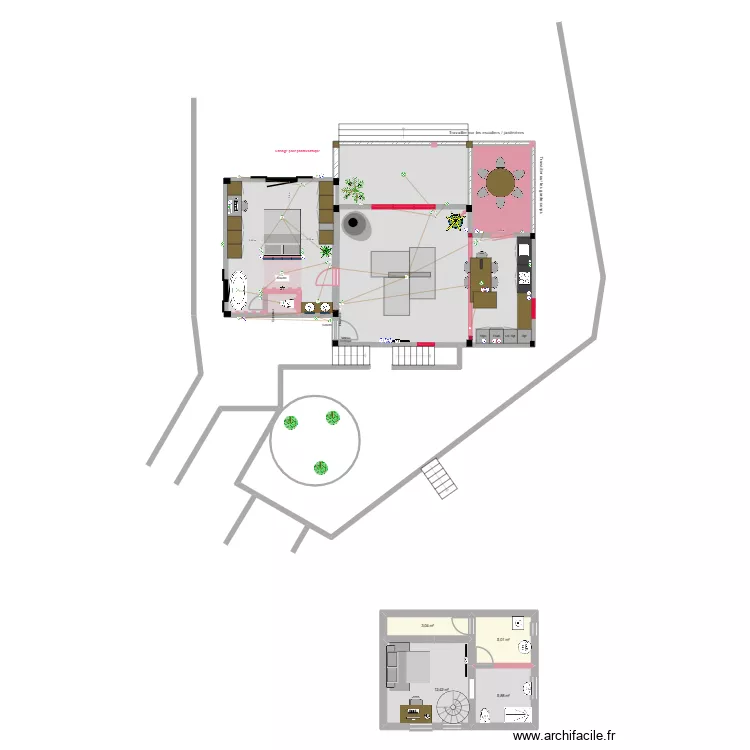 Seborga 1 avec &eacute;lectricit&eacute;. Plan de 8  et 120 m²
