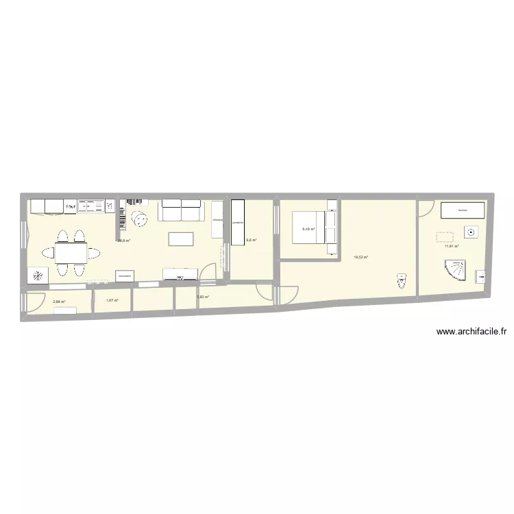 alternative. Plan de 8 pièces et 84 m² alternative. Plan de 8 pièces et 84 m²
