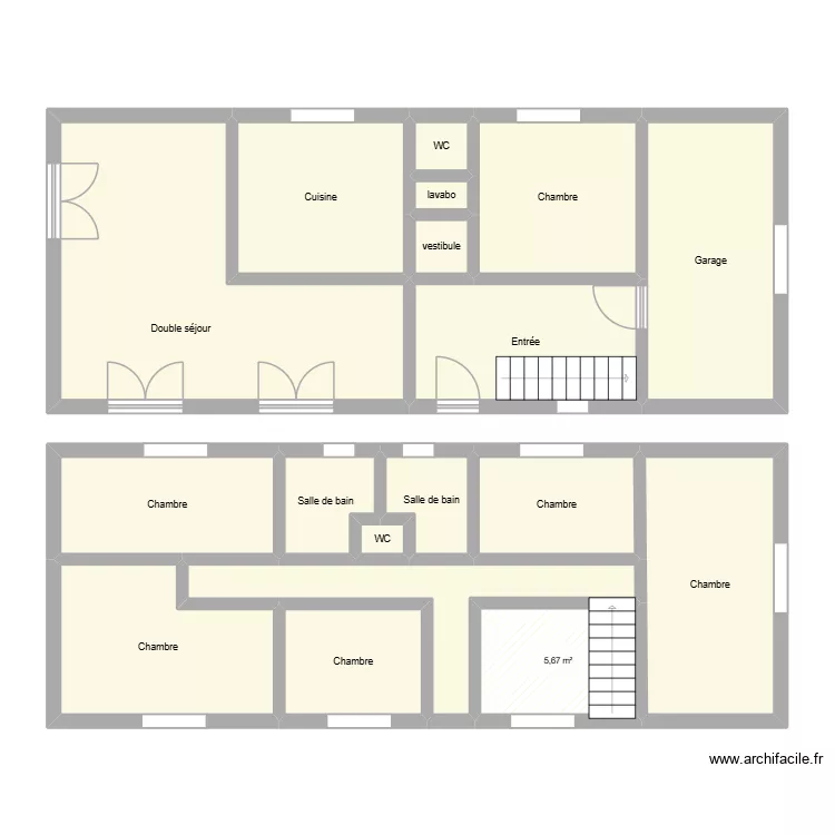 261 colin hardelot. Plan de 18 et 119 m² 261 colin hardelot. Plan de 18 et 119 m²