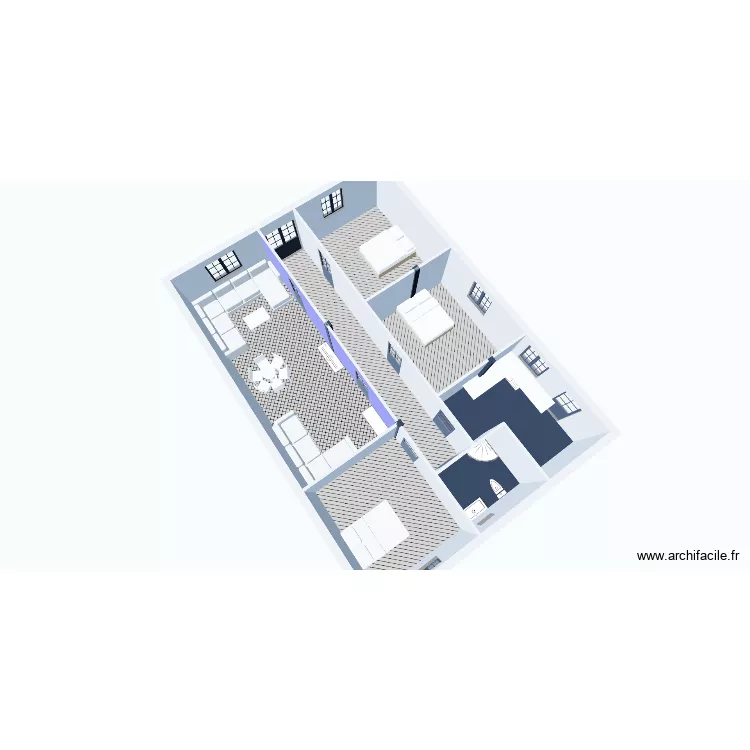 plan1. Plan de 7 et 105 m² plan1. Plan de 7 et 105 m²