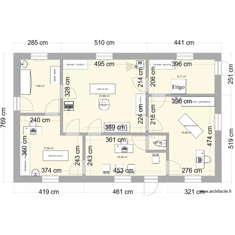 mainvault. Plan de 0 pièce et 0 m2