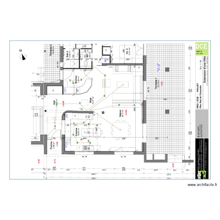 elec 2 soleil roy. Plan de 0 pièce et 0 m2