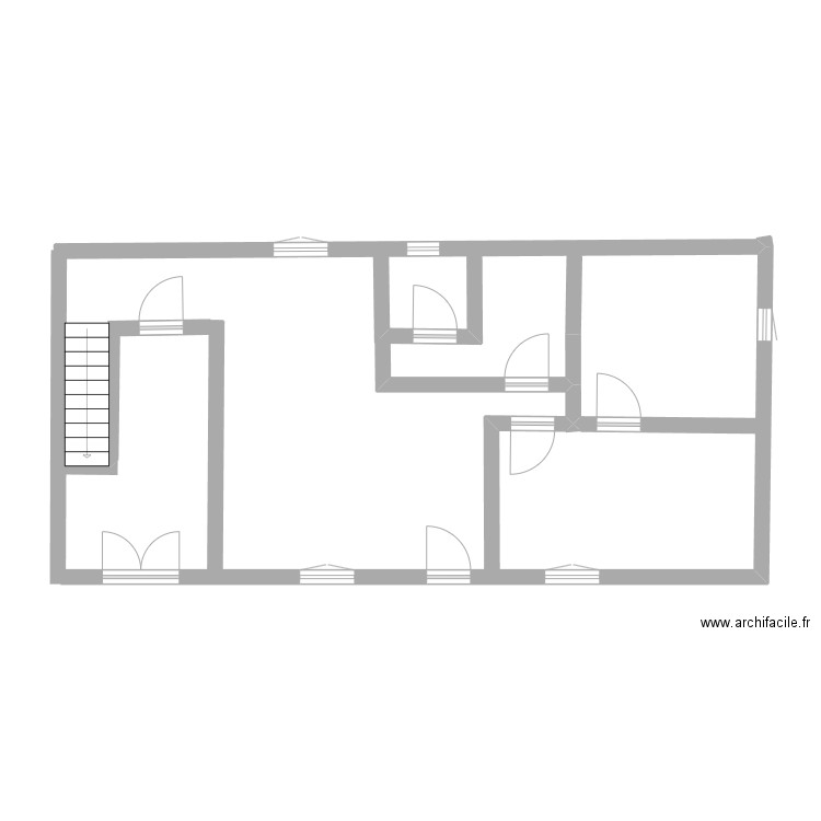 Beauchamp RDC. Plan de 0 pièce et 0 m2