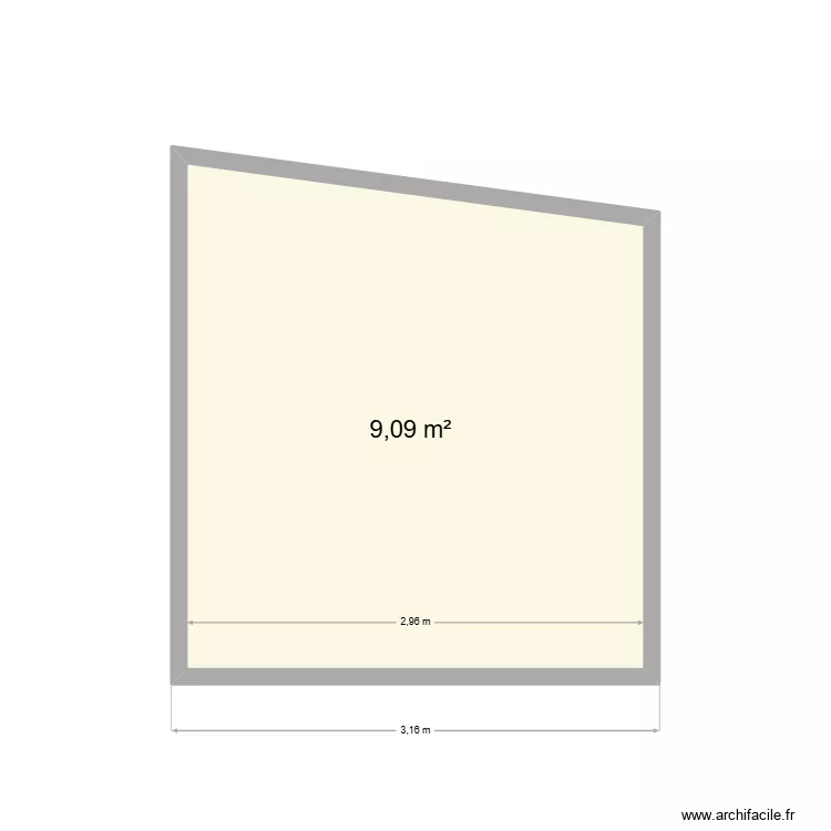 bureau. Plan de 1 et 9 m² bureau. Plan de 1 et 9 m²