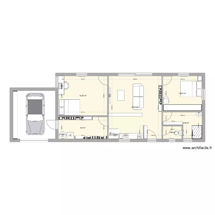 projet maison. Plan de 6 et 67 m² projet maison. Plan de 6 et 67 m²