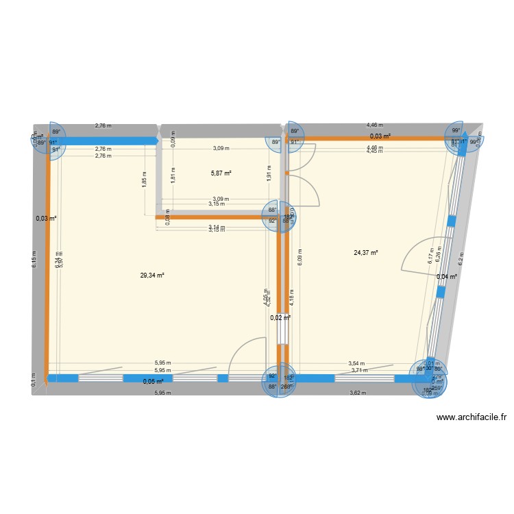 22 GDG B ISOLES. Plan de 0 pièce et 0 m2