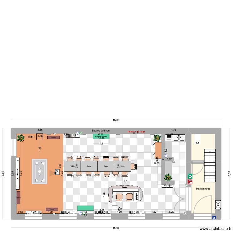 Salle Jadinon Situation Reunion 2. Plan de 0 pièce et 0 m2