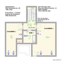 Plan de situation appartement 28cfi niveau 2