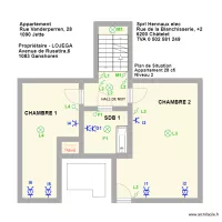 Plan de situation appartement 28cfi niveau 2