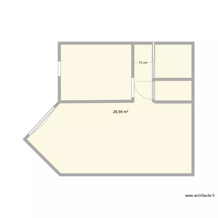 Manon 2 regina. Plan de 