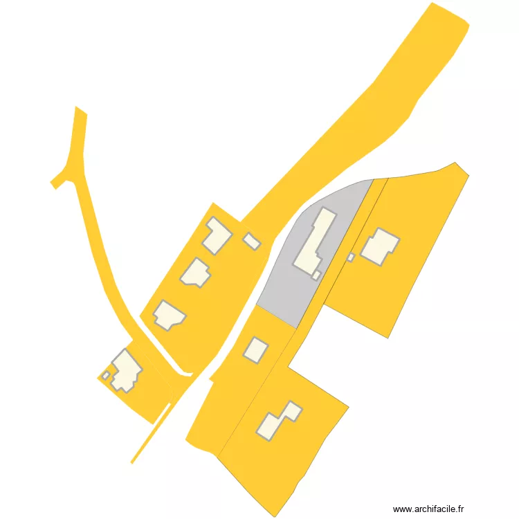 Parcelle 01. Plan de 12 Pièces et 1343 m² Parcelle 01. Plan de 12 Pièces et 1343 m²
