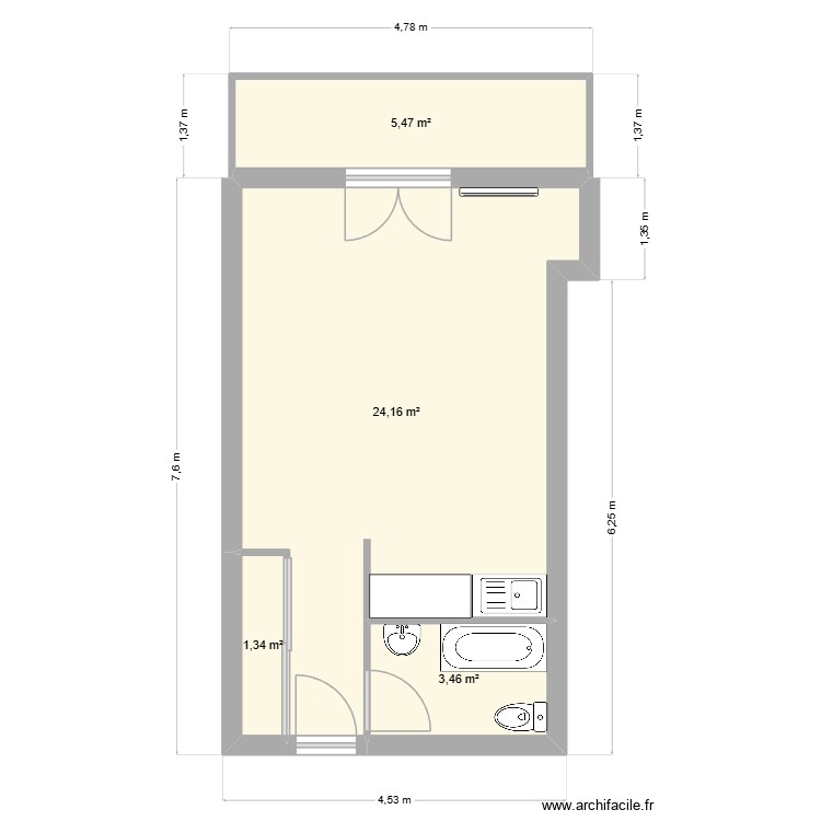 VISCAINO. Plan de 0 pièce et 0 m2