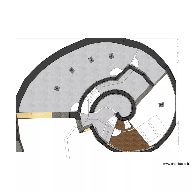 implantation r&eacute;seau 2. Plan de 