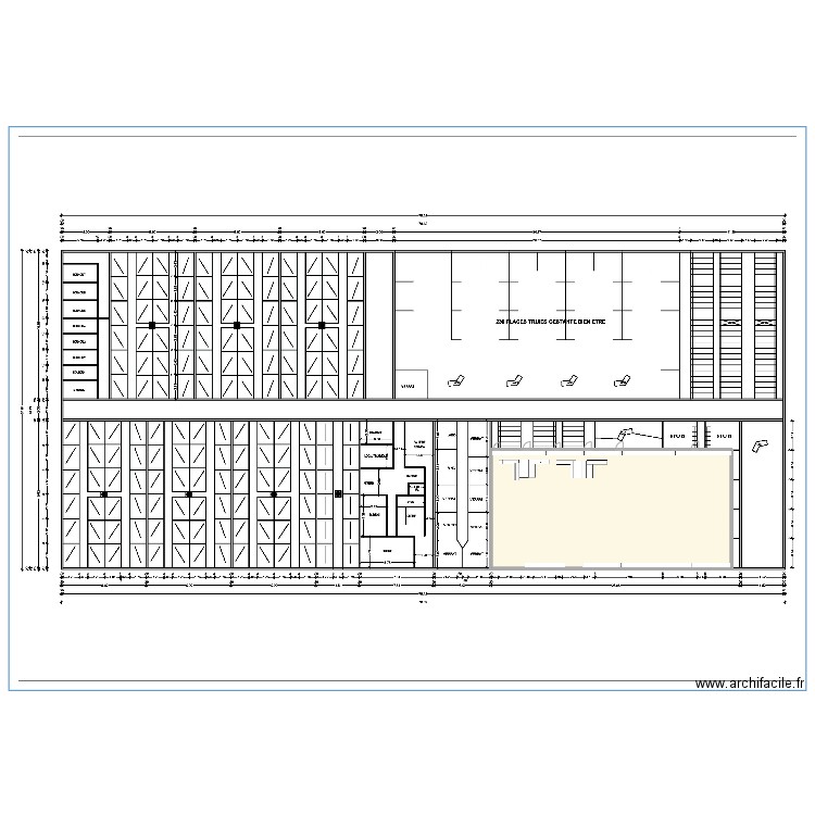 porcibel 4. Plan de 1 pièce et 355 m2