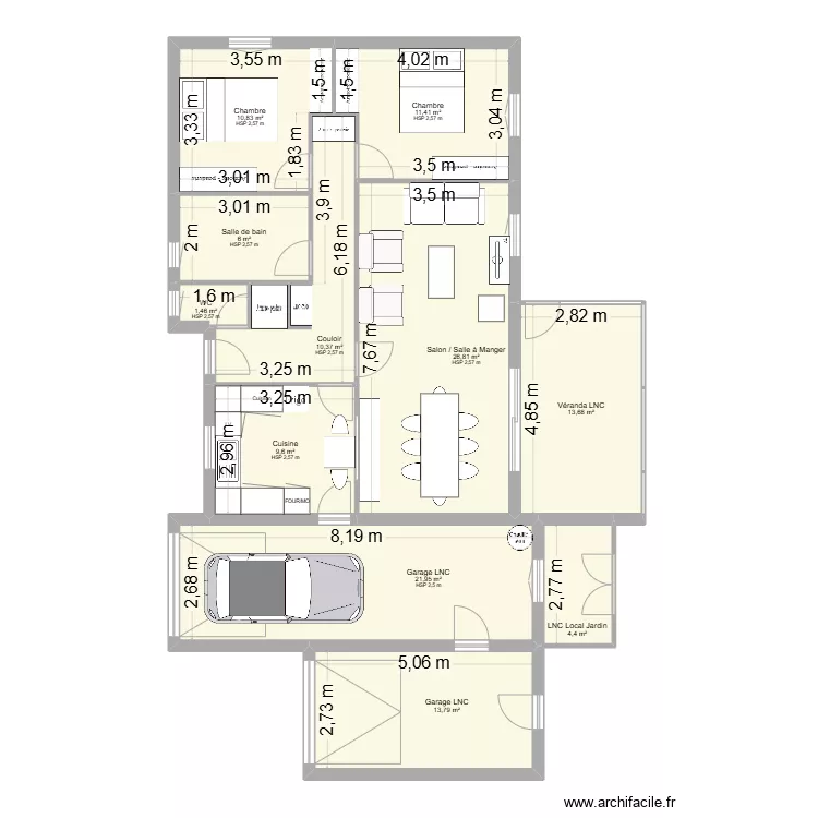 MAGNOUAC/FRATTER PROJET 3. Plan de 