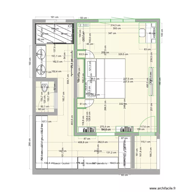 Chambre Alex Manu. Plan de Chambre Alex Manu. Plan de