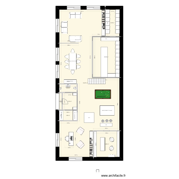 MAISON 5 R+1. Plan de 0 pièce et 0 m2
