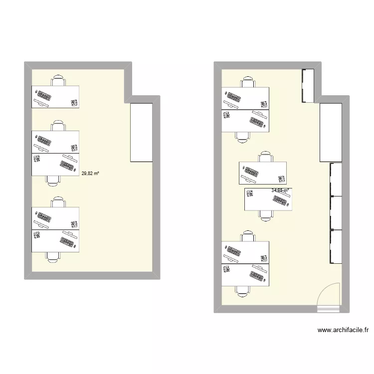 Bureau d'etude. Plan de 
