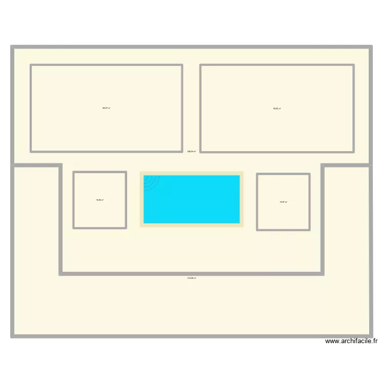 riad. Plan de riad. Plan de