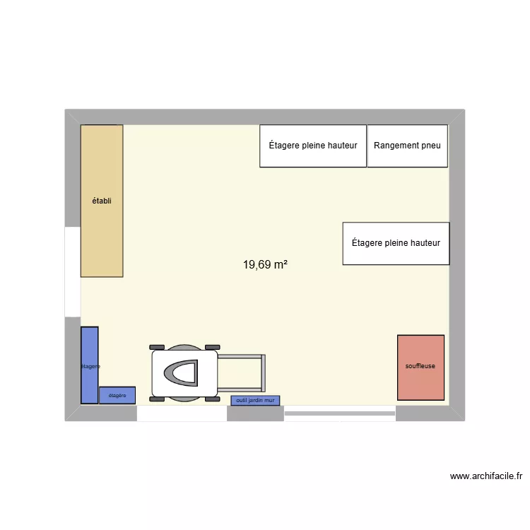 cabanon. Plan de 1 et 20 m² cabanon. Plan de 1 et 20 m²
