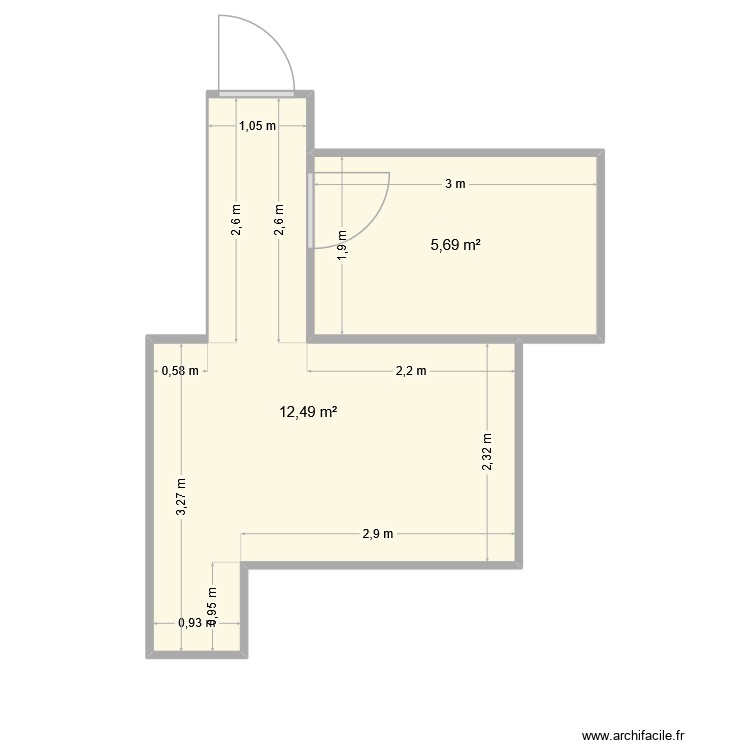 KEROUREDAN. Plan de 0 pièce et 0 m2