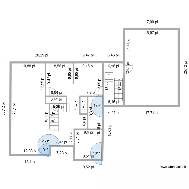 Mirabel #1. Plan de 5  et 122 m²