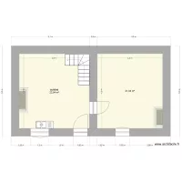 Petits murs maison rdc