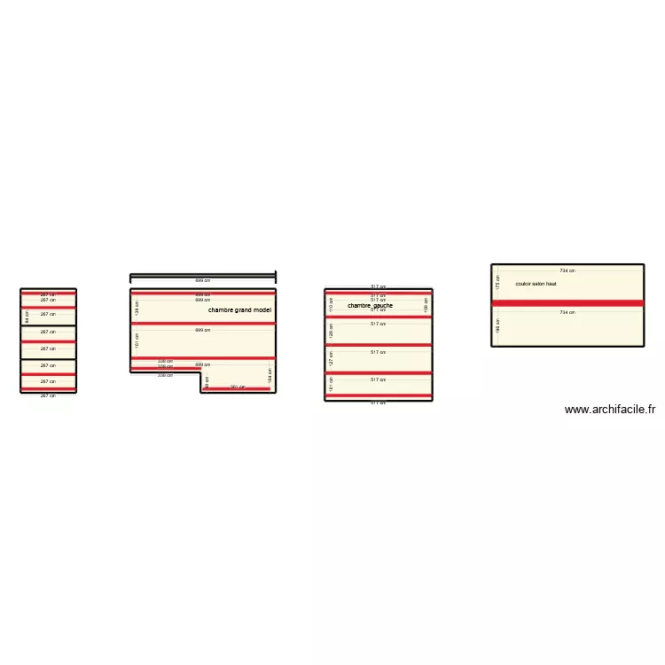 panne bois a. Plan de 