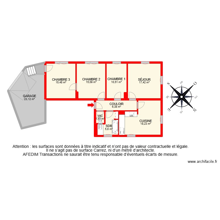 BI 24179. Plan de 0 pièce et 0 m2