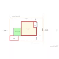 Plan de masse Canet première extension