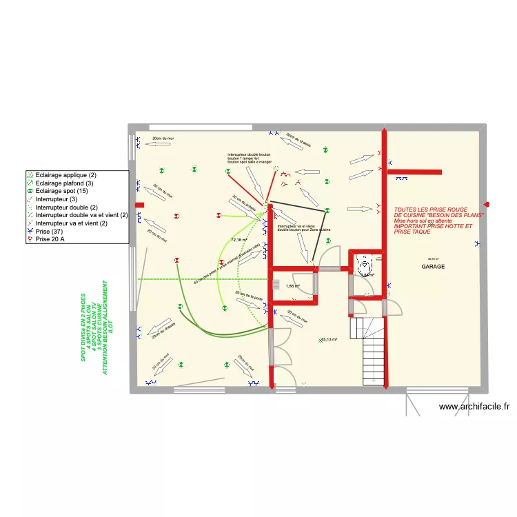 Clarissa Angela RDC. Plan de 