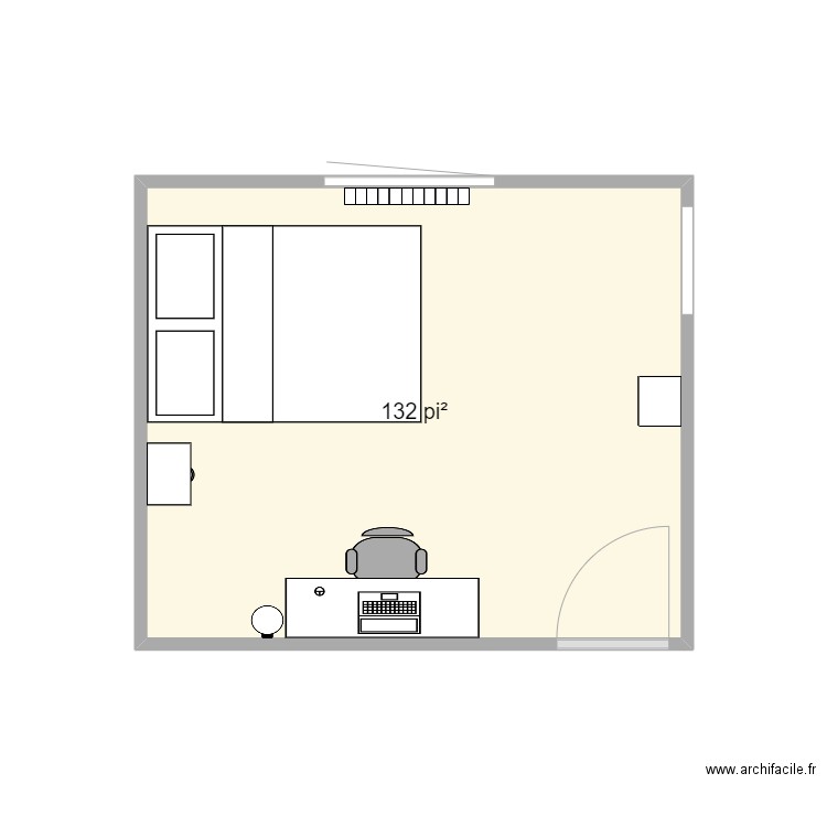 chb 1. Plan de 0 pièce et 0 m2