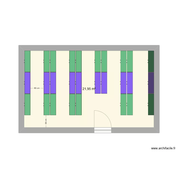 salle archives. Plan de salle archives. Plan de